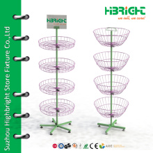 supermarket circular display stand